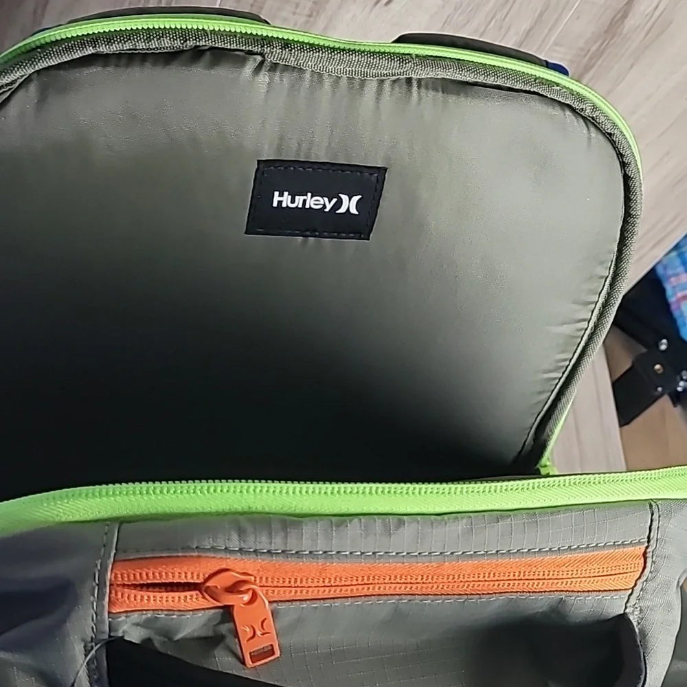 NWT Hurley Terrain Backpack Tech School Travel Hiking Laptop Pack
